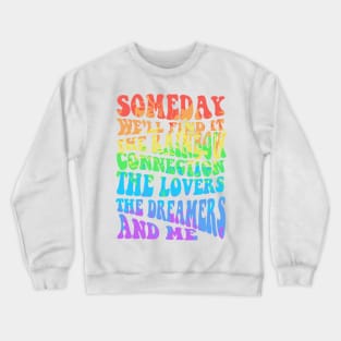 Rainbow Connection Marble Crewneck Sweatshirt